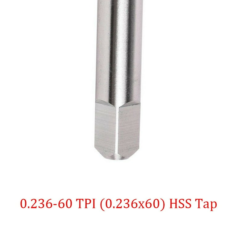 0.236-60 Tpi (0.236X60) Hss Tap with Case - 1911 Grip 0.236-60 Tpi (0.236X60) Hss Tap with Case - 1911 Grip