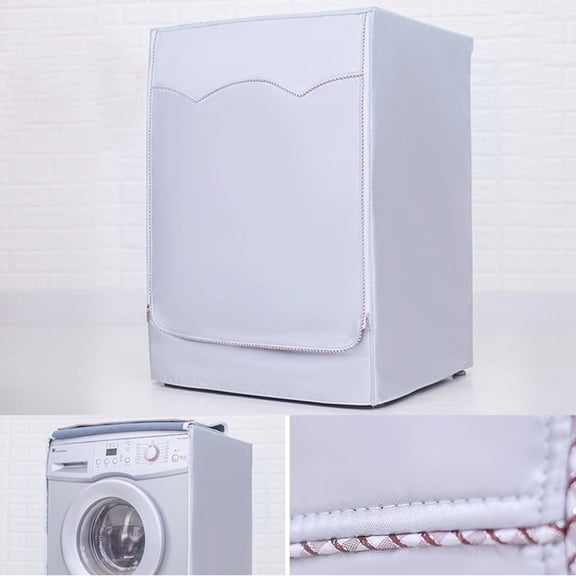 Water-proof Washing Machine Protector Washer Dryer Dustproof Cover Protector,63x58x85cm