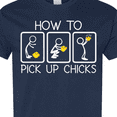 thumbnail image 4 of Inktastic How to Pick Up Chicks Funny T-Shirt, 4 of 5