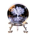 thumbnail image 1 of Galaxy Crystal Ornament 2.36 Inch, Galaxy Plane Glass With Metal Holder, Inner Carved Sphere For Home Bedroom Decoration, 1 of 4