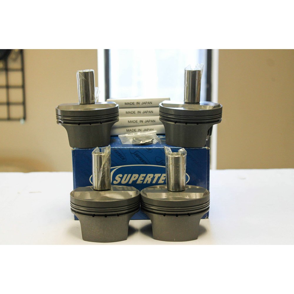 SUPERTECH 12.5 86.5MM PISTONS HONDA CIVIC ACURA RSX TYPE S K20 K20A2 K20Z1 K20Z3
