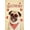 500 PCS, variant on zomyto Pug Love Heart Valentine 500 Piece Jigsaw Puzzle for Adults, Valentine’s Day Dog Puzzle for Couples & Relaxing Home Entertainment