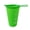 Fluorescent green, variant on YIGSECU Foldable Sports Water Cup 200ml Outdoor Coffee Handcup Portable Running Drinking Cup Squeeze Outdoor Sport Water Bottle