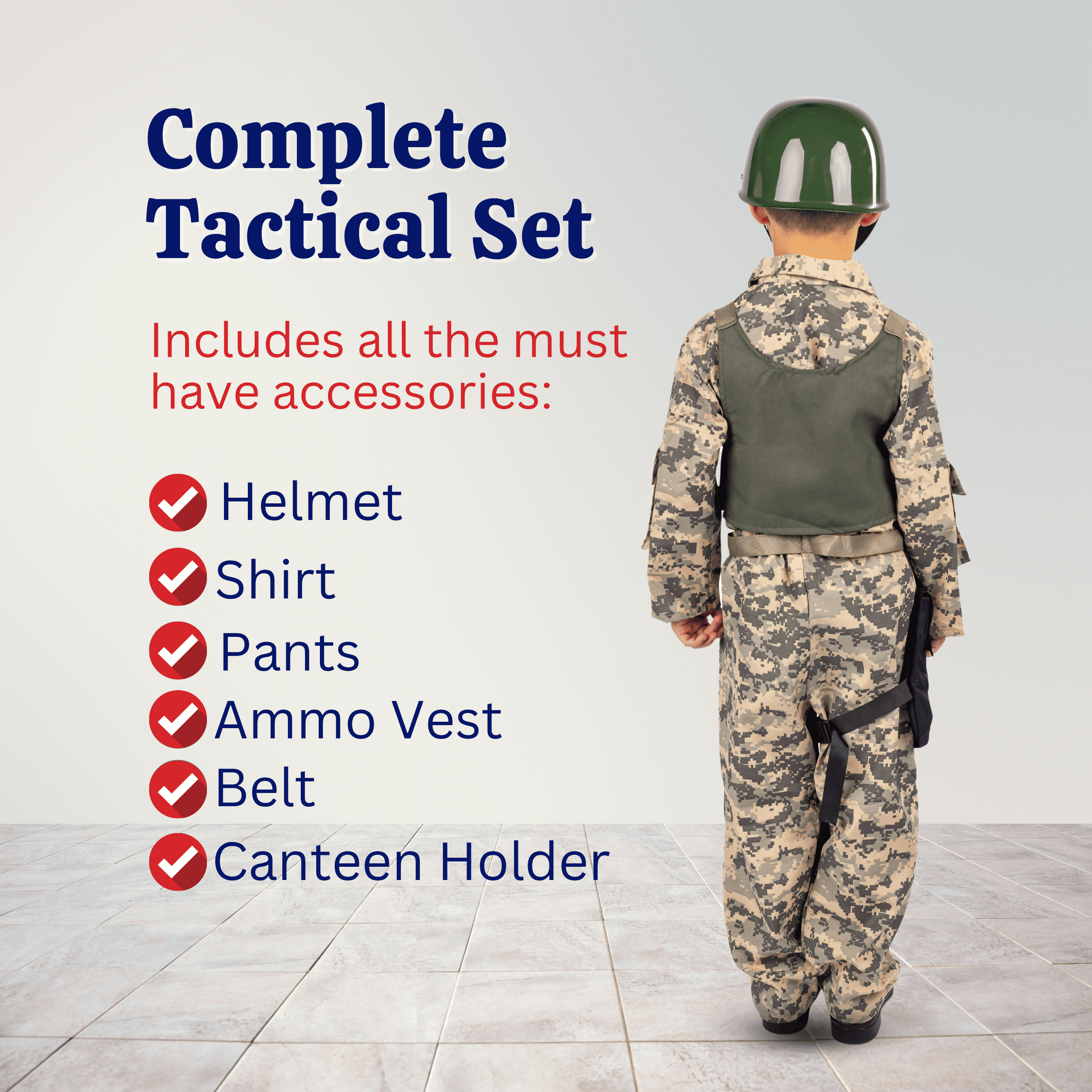 Dress Up America Kinder Navy Seal Helm – Rollenspiel-Zubehör Aus Hartplastik, One Size Für Alle Kinder