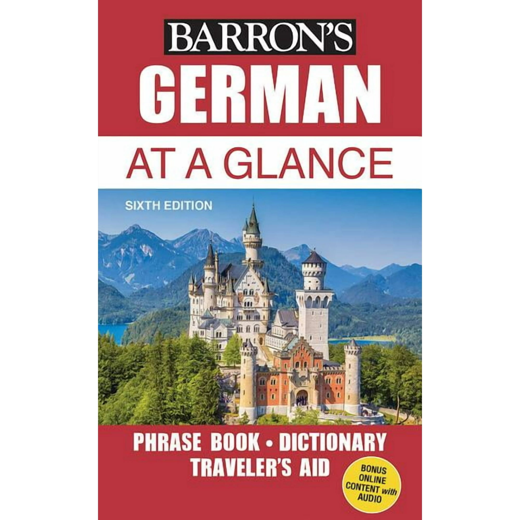 German at a glance : foreign language phrasebook & dictionary: 9781438010465