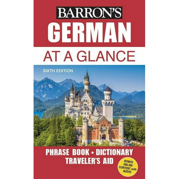 German at a glance : foreign language phrasebook & dictionary: 9781438010465