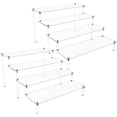 thumbnail image 1 of Hmdivor Acrylic Risers for Display12''(2 Pack), 1 of 8