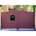 thumbnail image 2 of Court 9 BLACK Aluminum Composite Sign, 8.5"x10", 2 of 9