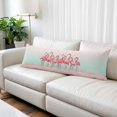 thumbnail image 3 of Pink Flamingo Long Body Pillow Cover 20x60 Inch, Summer Tropical Flamingo Hawaii Animals Decorative Pillowcase with Zipper, Microfiber Pillow Protector, Soft Breathable Long Pillowcases for Women, 3 of 9