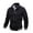Black, variant on IYTR Men's New Style Solid Long Sleeve Stand Collar Flight Jackets with Zipper Pockets Black XXXXXXL