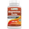 Best Naturals Magnesium Oxide Mineral Supplement, 500 mg, 180 Tablets