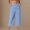 Light Blue#1, variant on Drovellove Women's Plus Size Casual Capris with Pockets - Loose Fit Cropped Pants for Lounging, Walking, or Outdoor Activities