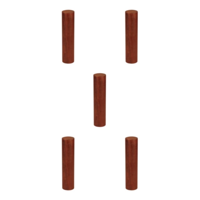 Naiovety Wood Cylinder Sand Shaker Round Shape Hammer Game Party Sticks Drum Mahogany Rhythm Instrument Toys Supplies Percussion Musical Type2