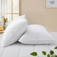thumbnail image 5 of Peace Nest 2 Pack 100% Cotton White Goose Feather Down Bed Pillows Medium - King, 5 of 5