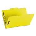 thumbnail image 4 of Smead 17940 Folders, Two Fasteners, 1/3 Cut Assorted, Top Tab, Legal, Yellow, 50/Box, 4 of 11