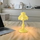 thumbnail image 5 of Lámpara de mesa recargable por USB, estilo europeo y americano, mini, de cabecera, luz nocturna LED, decoración del dormitorio del hogar, diseño retro, amarillo, 5 of 6