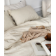 thumbnail image 4 of Nvzi Juego de sábanas, juego de sábanas y fundas de almohada, juego de cama individual, ropa de cama de hotel, decoración del hogar (blanco), 4 of 5