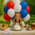 thumbnail image 7 of PMU 12 Inch Patriotic Assortment Latex Balloon Pkg/25, 7 of 7