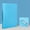 Blue*1PC, variant on 3 Ring Binders 2 inch,Plastic Cover Refillable Notebook,Loose Sheet Protector,DIY Scrapbooking,Cover Protector,Perfect for Organizing Class Notes, Assignments