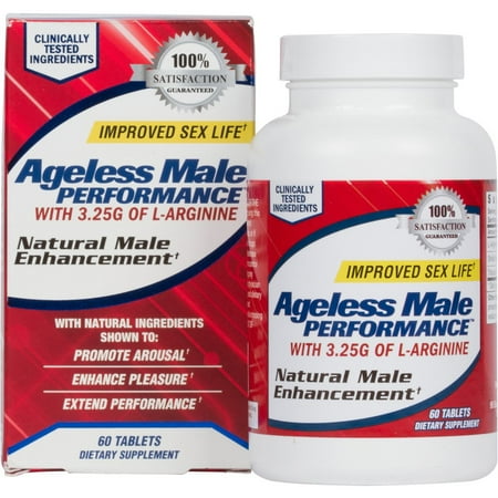 Ageless Male Performance Nitric Oxide Booster for Men - Promote Blood Circulatio
