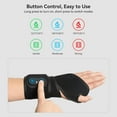 thumbnail image 3 of Wireless Wrist Heating Massage Pad - Adjustable temperature and vibration to relieve carpal tunnel syndrome and wrist pain. 3000 mAh battery, wireless therapy. Portable, 3 of 10