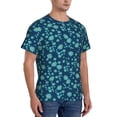 thumbnail image 5 of Rocae Daisies Flowers for Men's Moisture-Wicking Crew Tee - T-Shirt for Sports, Outdoor Activities, and Casual WearSmall, 5 of 9