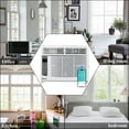 thumbnail image 3 of Ktaxon WiFi Wnabled 6000BTU Window Air Conditioner With Remote, White, 3 of 8