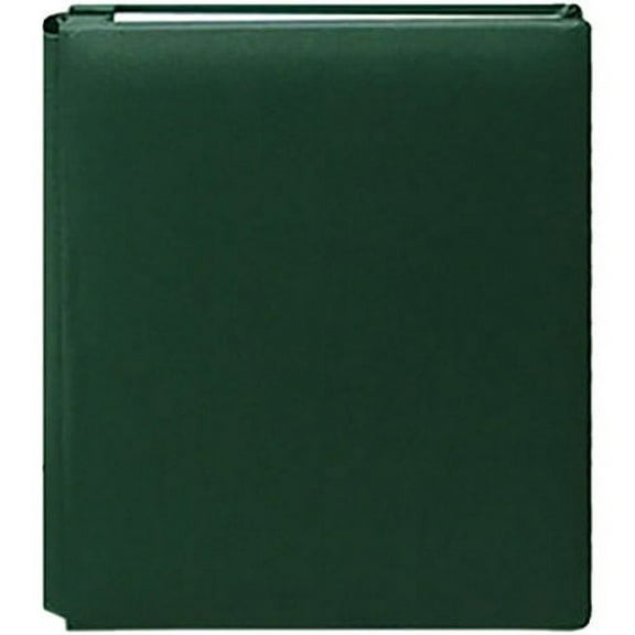 Bonded Leather 8one-half inchx11 Hunter-Green MEMORY BOOK by Pioneer - Huge Capacity - 8.5x11