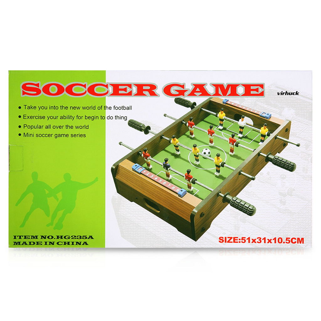 Virhuck Mini Table Top Foosball 20 Inches Soccer Game Table Indoor