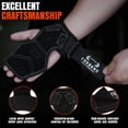 thumbnail image 4 of Correas de levantamiento de pesas COOBONS FITNESS de doble capa, 4 of 8