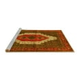 thumbnail image 2 of Ahgly Company Machine Washable Indoor Rectangle Persian Yellow Traditional Area Rugs, 8' x 10', 2 of 4
