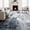Blue Gray, variant on 2x3 Indoor Entryway Rug, Small Washable Area Rug Non-Slip Vintage Door Mat Entrance, Animal Low Pile Floor Carpet for Door, Entrance, Hallway,Farmhouse,Bathroom, Bedroom