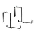 thumbnail image 1 of 2 Pieces Railing Planters Hooks Railing Flower Box Holder for Porch Lanterns, 1 of 10