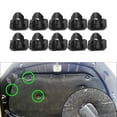 thumbnail image 2 of BIBABLYKE Pack Of 10 Engine Hood Insulation Retainer Clips Plastic Clip Insulation Retainers for Secure Fastening & Maintenance, 2 of 7