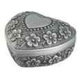 thumbnail image 1 of Caja De De Joyería En Corazón Retro Boda Para Mujeres De Navidad Sunnimix  Cajas de anillo de joyería de corazón, 1 of 8
