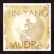 Metaverse Yin-Yang Mudra' Framed Art