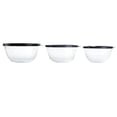 thumbnail image 3 of Babish 6 Piece Borosilicate Glass Mixing Bowl Set w Lids, 3 of 4