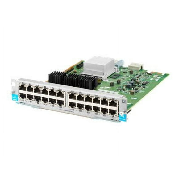 HPE - Expansion module - Gigabit Ethernet x 24 - for HPE Aruba 5406R, 5406R 16, 5406R 44, 5406R 8-port, 5406R zl2, 5412R, 5412R 92, 5412R zl2