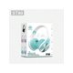 thumbnail image 4 of 1 pcs black colourful headband headset fine CD pattern wireless folding gaming headset, 4 of 4