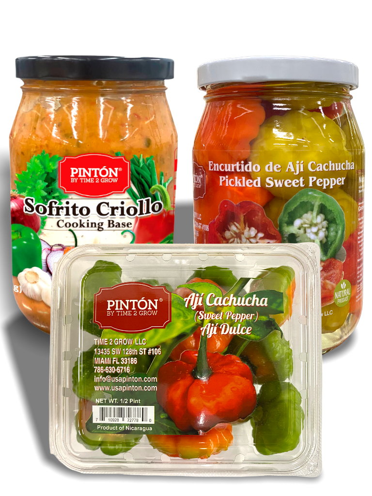 Combo Especial. Sofrito, Aji y Encurtido