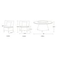thumbnail image 5 of Ceets OD-DS001-OR Nightingale Patio Dining Set, 5 of 6
