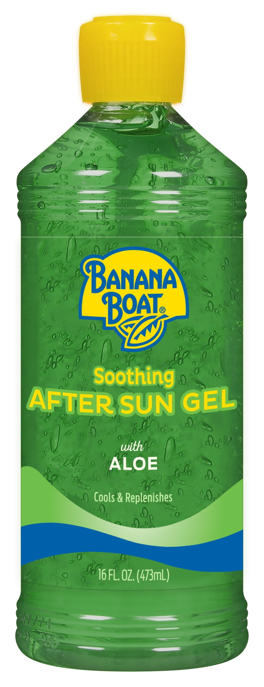 Banana Boat Soothing Aloe After Sun Gel with Aloe Vera, 16 oz
