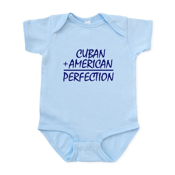 CafePress - Cuban American Heritage Infant Bodysuit - Baby Light Bodysuit, Size Newborn - 24 Months