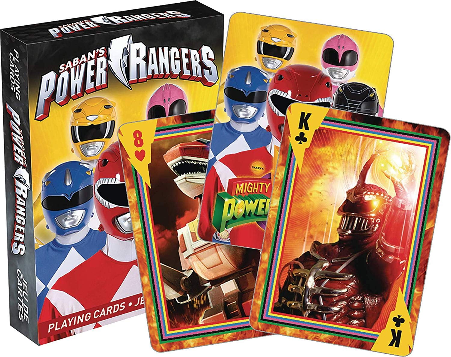 Playing Card Power Rangers Poker New 52564 Walmart Canada