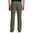 thumbnail image 2 of Harbor Bay by DXL Men's Big and Tall Waist-Relaxer Pants, Olive, 44W X 34L, 2 of 7