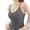 Grey, variant on Public Cropped Camisole Tank Top with Built in Bra for Women Trendy Spaghetti Strap Sleeveless V Neck Summer Ribbed Tops Going out Slim Fit Workout T Shirts Beige One Size