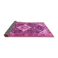 thumbnail image 2 of Ahgly Company Indoor Rectangle Medallion Pink Traditional Area Rugs, 8' x 12', 2 of 4