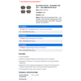 thumbnail image 2 of Rear Brake Pad Set - Compatible with 2017 - 2022 BMW M760i xDrive - Dynamic Friction, 2 of 2