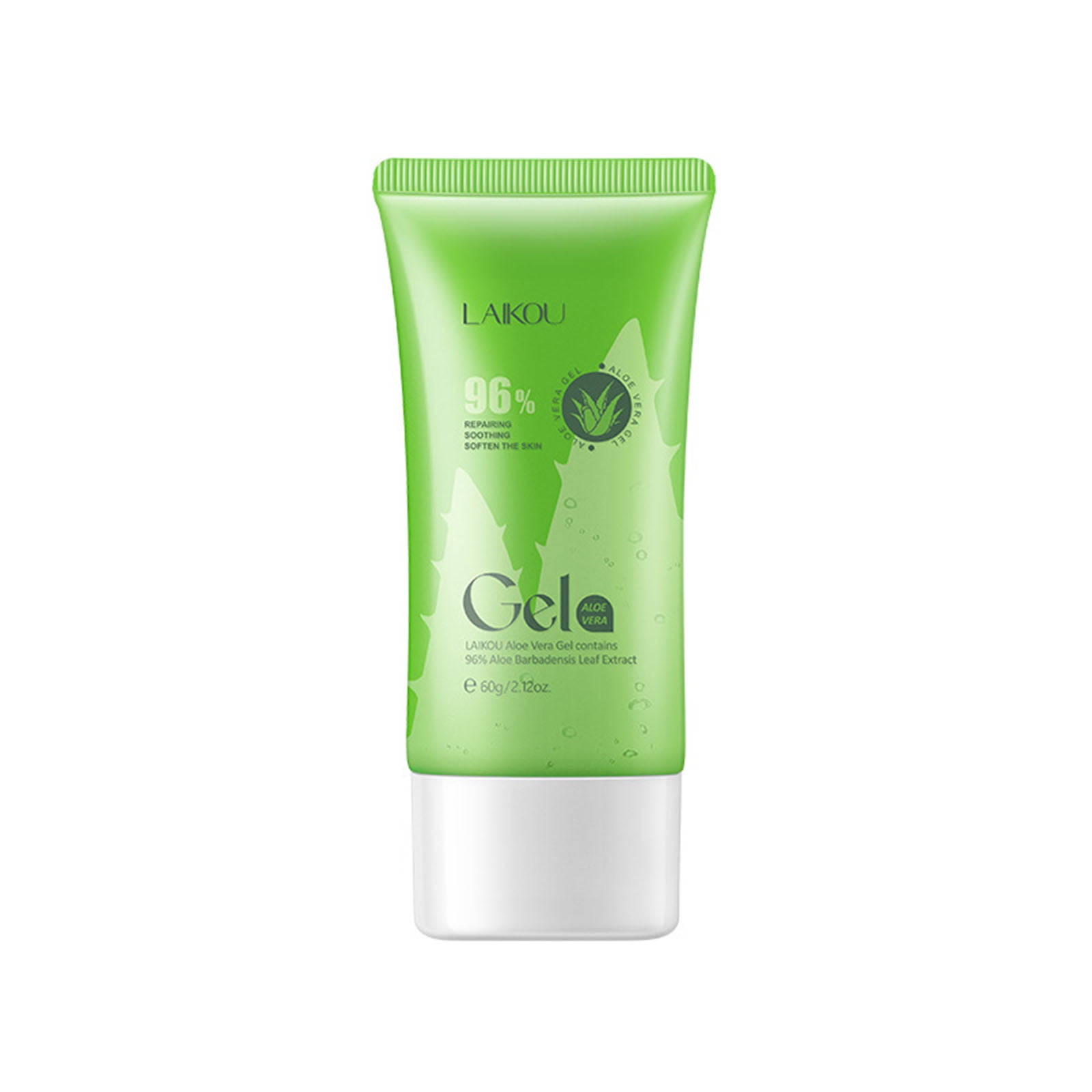 Organic Aloe Vera Gel with Pure Aloe Freshly Cut Aloe Plant Absorbs Rapidly