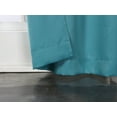 thumbnail image 6 of Sun Zero Conrad Extra-Wide Blackout Sliding Patio Door Curtain Panel, Marine, 100x84, 6 of 6